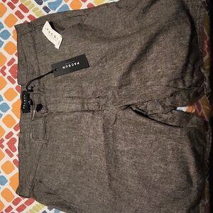 NWT Pacsun shorts. Flat front. Black olive. 34. 9in inseam.